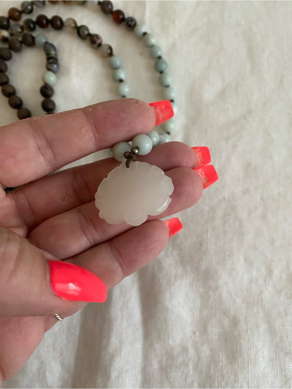 Tigers eye Mala necklace - Picture 4 of 5